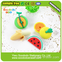 3D Eten Shaped blister verpakking Eraser